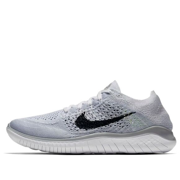 [NEW] Women's Nike Free RN Flyknit 2018 Shoes 'White' 942839-100 - Picture 1 of 6